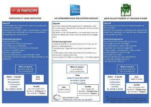 formation des bénévoles 2015